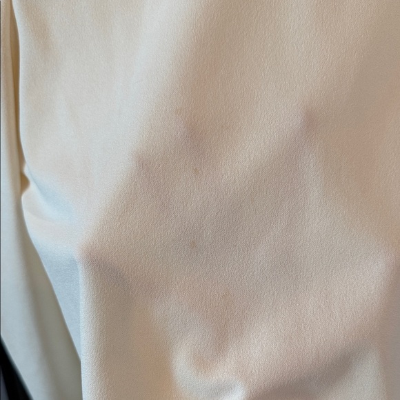 Ann Taylor Cream Long Sleeve Top - Picture 3 of 3